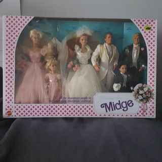 Barbie Midge Wedding Party Set 1990