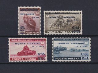 Poland Poland Government In Exile,  Monte Cassino,  Fi P338 - T338,  Mlh