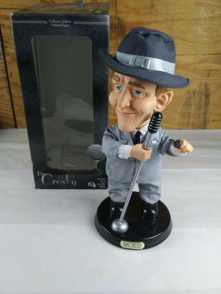Large Gemmy Animated Musical Bing Crosby As - Is And Bing Crosby Remembered Vinyl