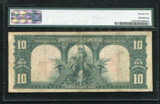 FR.  121 1901 $10 “BISON” LEGAL TENDER UNITED STATES NOTE PMG VERY FINE - 25 2