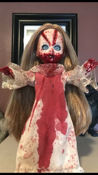 Living Dead Doll - POSEY - 13th Anniversary Edition •OOAK• Relainted & Glass Eyes 3