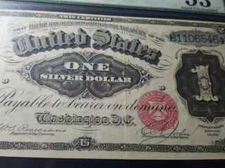 1886$5 Silver Certificate PMG 53 Fr.  215 2