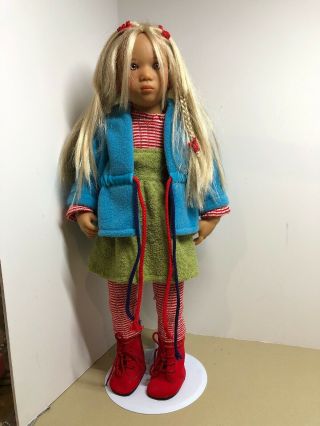 Annette Himstedt - 1999 Lottchen I Kinder Puppen 21 " Collector Doll - Euc