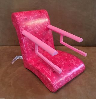 Bistro Star Seat Cafe Chair American Girl Doll Pink Treat High 18 " Booster
