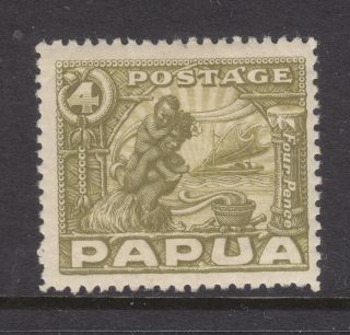Papua: 1932 Pictorial 4d Mh Sg135.