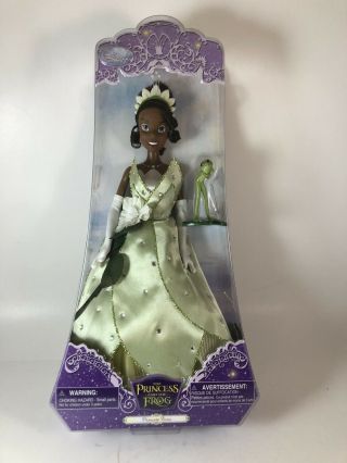 Disney Store Princess Tiana And The Frog 12 " Doll Never Out Of The Box