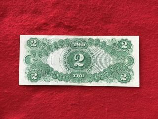 FR - 60 1917 Series $2 Two Dollar United States Legal Tender Note Extremely Fine 2
