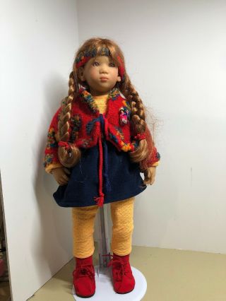 Annette Himstedt - 1999 Lottchen Ii Kinder Puppen 21 " Collector Doll - Euc