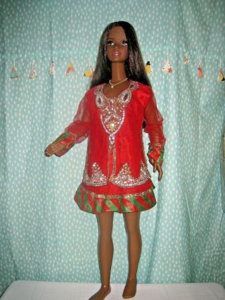 Mattel My Size Black Barbie Doll 38 " Inches