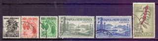 Papua Guinea 1958/60 Definitives (6), .
