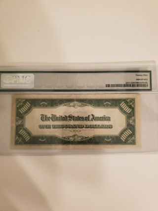 1934 $1000 Federal Reserve Note Minnesota PMG 30 (Very Fine) 2