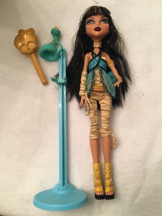 Monster High Cleo De Nile First Wave Doll & Accessories