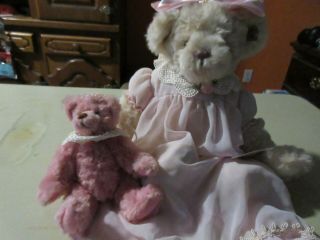 Annette Funicello Collectible Bear " Frangelica And Her Angel "