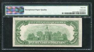 FR 2153 - Gm 1934 - A $100 FEDERAL RESERVE NOTE CHICAGO,  IL PMG GEM UNC - 65EPQ (2of6) 2