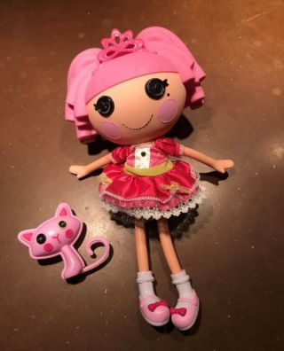 Lalaloopsy Jewel Sparkles Full Size Doll 12 " Shoes Outfit Pet Kitty Cat Retired
