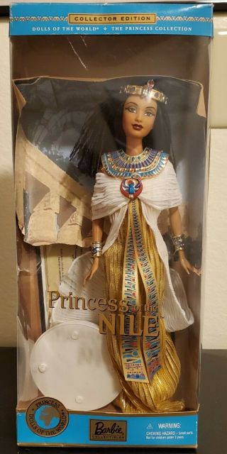 2001 Princess Of The Nile Dolls Of The World Barbie Collector Ed Mattel