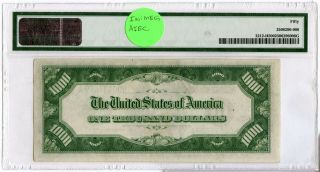 1934 - A $1,  000 One Thousand Dollars Federal Reserve Note PMG 50 St Louis - JD594 2