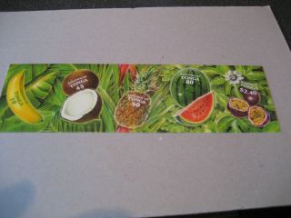 Tonga 2000 Fruits Of Tonga Sheet (self - Adhesive)