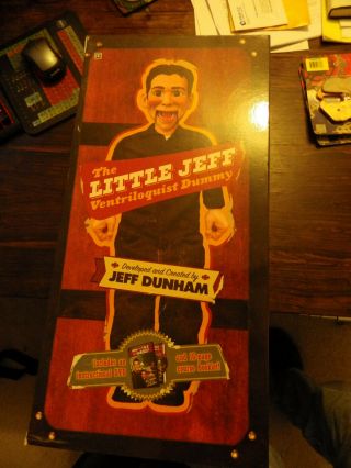 Jeff Dunham Little Jeff Ventriloquist Dummy Box
