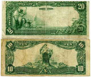 Series 1902 $10 & $20 National Bank of the City of York Notes 2