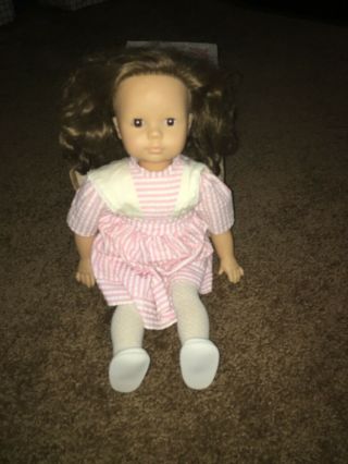 Jerry Gotz Doll Signature Signed Brunette 1989 Collectible Maria