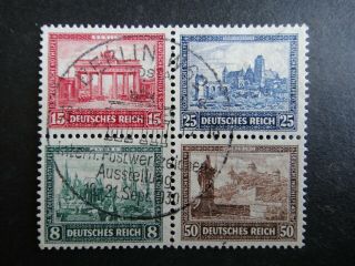 Germany 1930 Stamps Souvenir Sheet Castle Marienwerder Statue Of St.  Kilian
