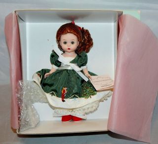 Madame Alexander 8 " Doll My First Christmas Tree With Spode 36875