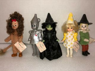 5 2007 Wizard Of Oz Madame Alexander Mcdonalds Toys