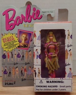 Live Action Barbie Barbie Key Chain 1996 Basic Fun 072518dbt2
