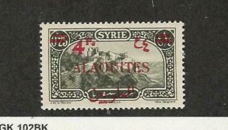 Alaouites - French,  Postage Stamp,  49 Lh,  1928,  Jfz