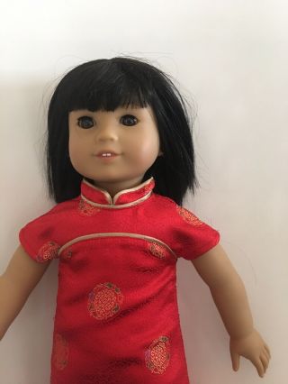 American Girl Doll Ivy Ling Pierced Ears Earrings Year Eve Chinese Dress