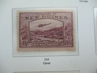 Png Stamps: 1939 Bulolo Goldfields Airmail Postage 1 1/2d Claret (r163)