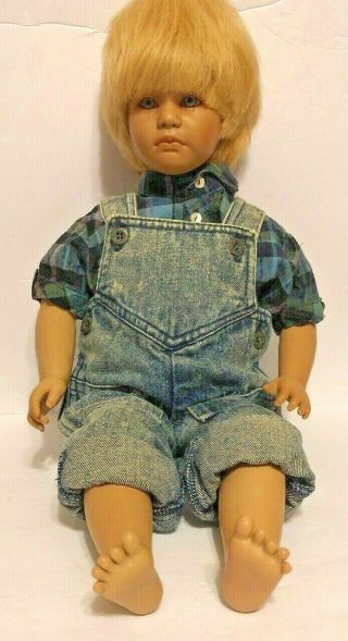 Annette Himstedt American Heartland Timi 22 " Puppen Kinder Doll Blonde Boy