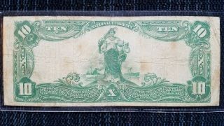 1902 $10 THE AMERICAN NATIONAL BANK OF NEWPORT,  KY NATIONAL CURRENCY CH.  2726 2