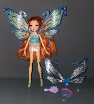 Winx Club Bloom Glam Magic Enchantix Doll Mattel Rare