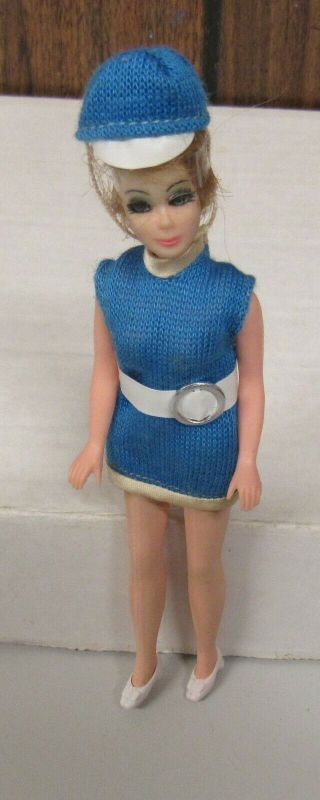 Topper Dawn Doll Jessica With Airline Stewardess Outfit Doll