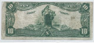 1902 $10 National Bank Note THE FIRST NATIONAL BANK St Paul,  MN 2