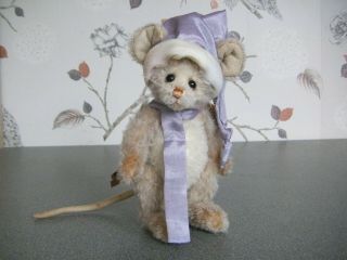 Charlie Bears Sugar mouse mini mohair with tags - POSTAGE UK 2