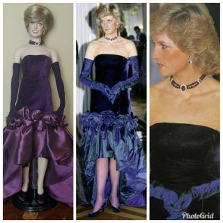 Princess Diana Doll 16 " Dress Custom Made Includes Jewelry And Shoes