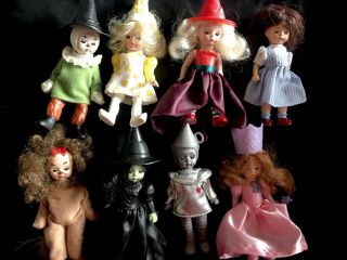 Madame Alexander 2007 Wizard Of Oz Dolls Mcdonalds Happy Meal Set Of 8
