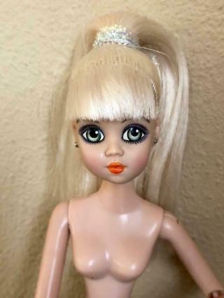 Jan Mclean 12 " Lollipop Girls Blonde Brigette Doll,  2002,  With Clothes,  Ex