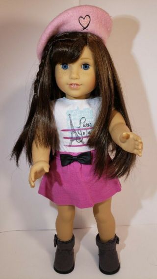American Girl Grace Thomas With Partial Meet Outfit