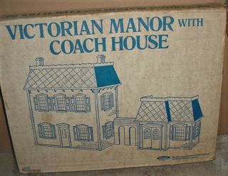 Vintage Skil - Craft Victorian Manor W/ Coach House No.  6830 Un Assembled