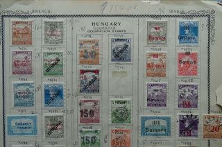 Hungary Romania Occupation Stamps (French ?) Circa 1910 ' s/1920 ' s - $150 Value? 2