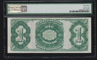 US 1891 $1 Silver Certificate GEM Margins FR 223 PMG 63 CU (086) 2