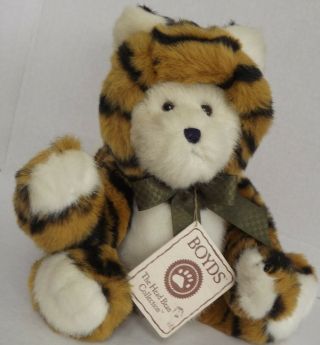 Boyds Bear Plush Anthony Tiger Master Of Disguise 10 " Soft Toy Stuffed Animal