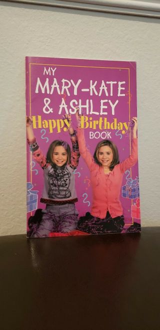 My Mary - Kate & Ashley Happy Birthday Book 2000