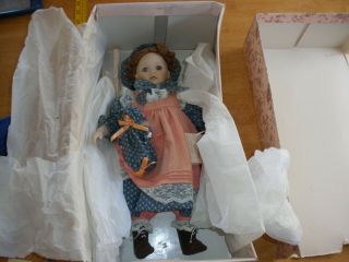 Dolls By Pauline Bjonness - Jacobsen American Girl Liberty Mib Le 1500 Porcelain