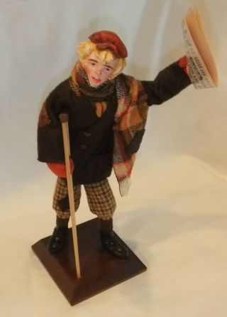 Simpich Character Doll " Newsboy " 11 " Tall