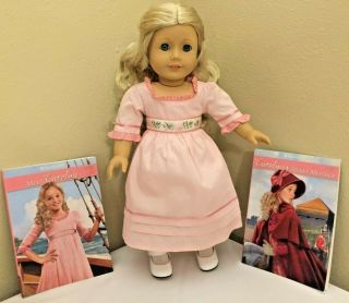 American Girl Doll Caroline And Books Meet
